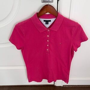 Tommy Hilfiger Hot Pink Short Sleeve Polo